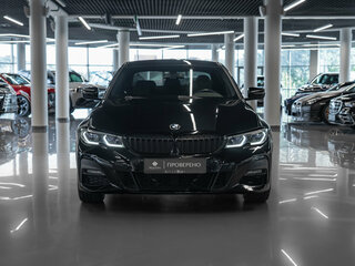 2021 BMW 3 серии 320d xDrive VII (G2x), чёрный, 3800000 рублей, вид 3