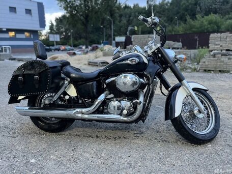 1997 Honda Shadow 750, чёрный, 380000 рублей, вид 1