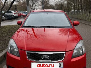 2011 Kia Rio II Рестайлинг, красный, 550000 рублей, вид 1