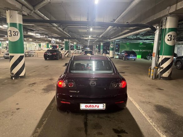 2007 Mazda 3 I (BK) Рестайлинг, красный - вид 4