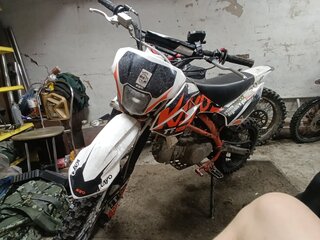 2025 Kayo Basic TT125, белый, 55000 рублей, вид 1