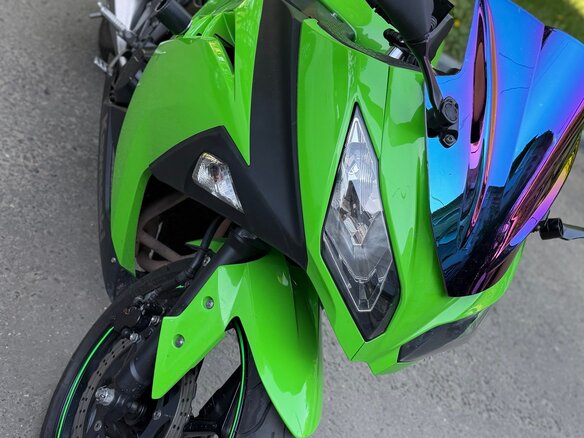 2013 Kawasaki Ninja 300, зелёный, 350000 рублей - вид 1