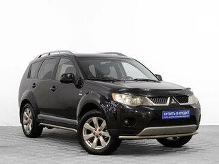 2007 Mitsubishi Outlander II, чёрный, 1249000 рублей, вид 1