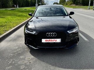 2016 Audi A6 IV (C7) Рестайлинг, чёрный, 2450000 рублей, вид 5