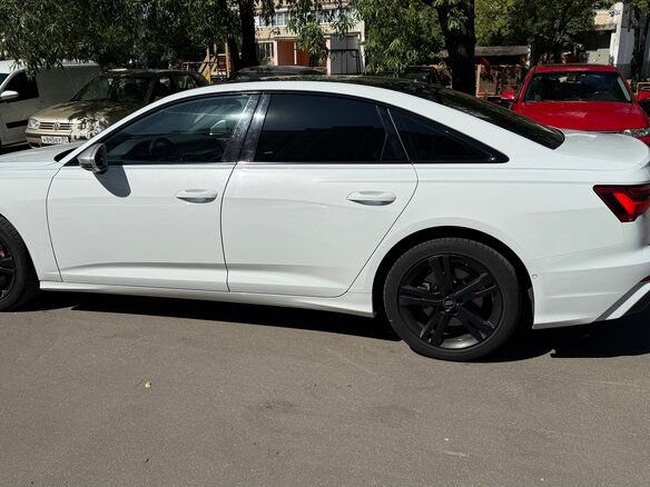 2018 Audi A6 55 TFSI V (C8), белый, 2500000 рублей - вид 5
