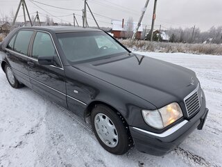 1994 Mercedes-Benz S-Класс 500 Long III (W140) Рестайлинг, чёрный, 1300000 рублей, вид 1