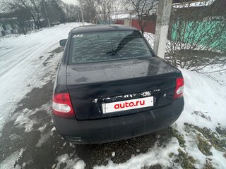 2007 Lada (ВАЗ) Priora I, чёрный, 350000 рублей, вид 2