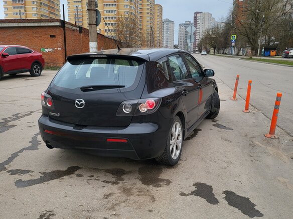 2008 Mazda 3 I (BK) Рестайлинг, чёрный, 900000 рублей - вид 14