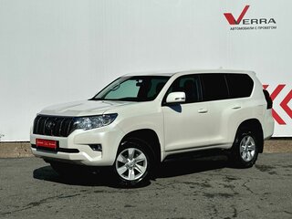 2021 Toyota Land Cruiser Prado 150 Series Рестайлинг 3, белый, 5400000 рублей, вид 1