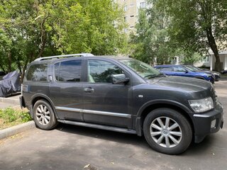 2008 Infiniti QX56 I Рестайлинг, серый, 1380000 рублей, вид 4