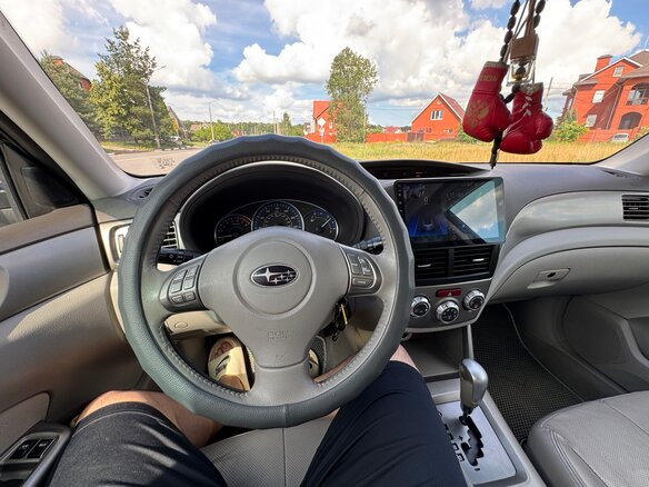 2010 Subaru Forester III, серый, 1250000 рублей - вид 6