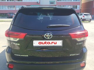 2021 Toyota Highlander III (XU50) Рестайлинг, чёрный, 3980000 рублей, вид 4