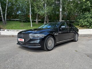 2021 Genesis G90 I Рестайлинг, чёрный, 3450000 рублей, вид 1