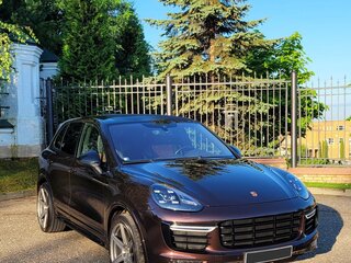 2016 Porsche Cayenne Diesel II Рестайлинг (958), коричневый, 6000000 рублей, вид 4