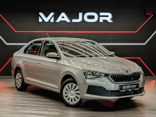 2021 Skoda Rapid II, серый, 1480000 рублей, вид 3