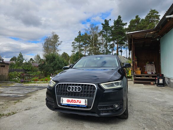 2014 Audi Q3 I (8U), чёрный, 1600000 рублей - вид 1