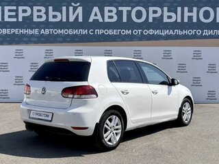 2011 Volkswagen Golf VI, белый, 699000 рублей, вид 5