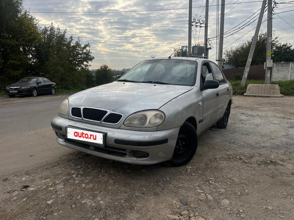 2005 Daewoo Lanos, серый, 50000 рублей