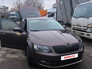 2016 Skoda Octavia III (A7), коричневый, 1230000 рублей, вид 1