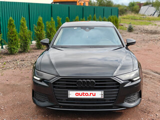 2021 Audi A6 40 TDI V (C8), чёрный, 4150000 рублей, вид 2