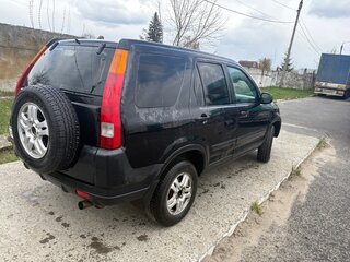 2002 Honda CR-V II, чёрный, 460000 рублей, вид 4