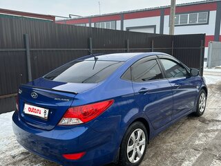 2012 Hyundai Solaris I, синий, 745000 рублей, вид 5