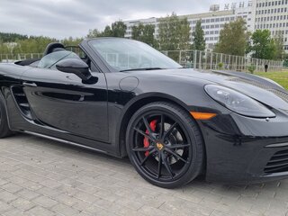 2017 Porsche Boxster S IV 718 (982), чёрный, 4343390 рублей, вид 5