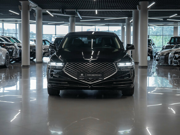 2019 Genesis G90 I Рестайлинг, чёрный, 2690000 рублей - вид 2