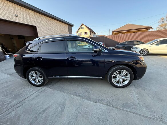 2010 Lexus RX 450h III, синий - вид 3