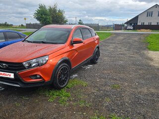 2020 Lada (ВАЗ) Vesta SW Cross I, оранжевый, 1030000 рублей, вид 1