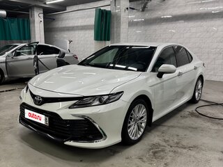 2019 Toyota Camry VIII (XV70), белый, 2780000 рублей, вид 2