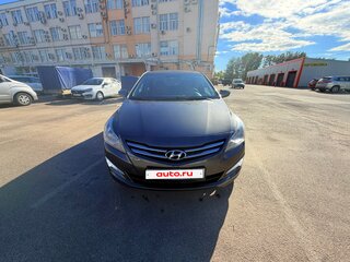 2015 Hyundai Solaris I Рестайлинг, серый, 849000 рублей, вид 1