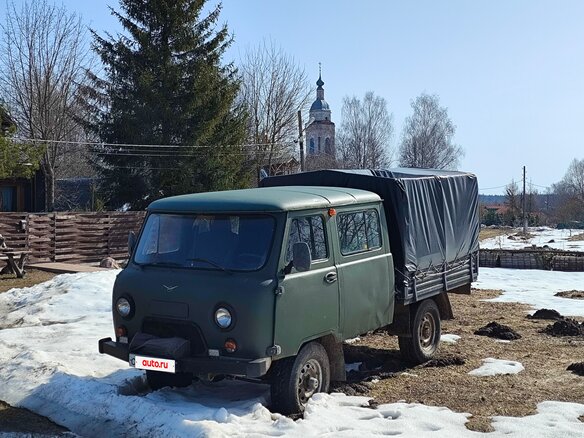 2012 УАЗ 3909, зелёный, 500000 рублей