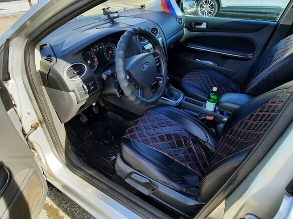 2007 Ford Focus II, серебристый, 499000 рублей - вид 18