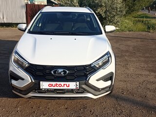 2024 Lada (ВАЗ) Vesta SW Cross I Рестайлинг (NG), белый, 1680000 рублей, вид 1