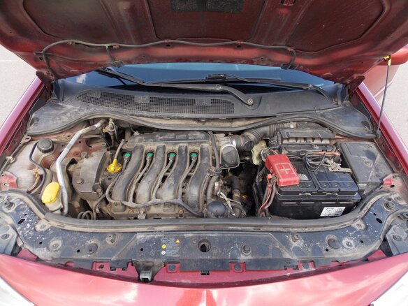 2007 Renault Megane II Рестайлинг, красный, 340000 рублей - вид 15