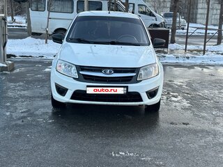 2015 Lada (ВАЗ) Granta I, белый, 270000 рублей, вид 1