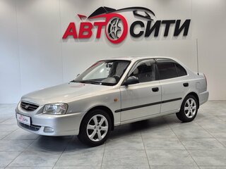 2009 Hyundai Accent ТагАЗ II, серебристый, 580000 рублей, вид 3