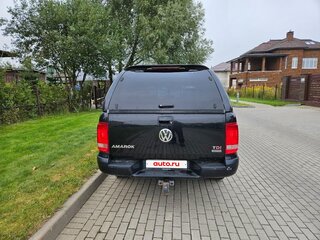 2013 Volkswagen Amarok Double Cab full-time I, чёрный, 1545000 рублей, вид 4