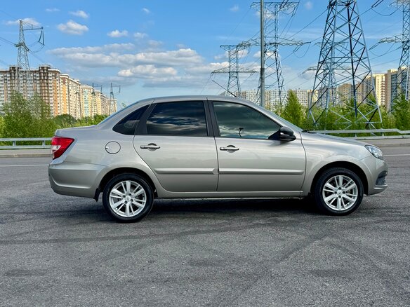 2021 Lada (ВАЗ) Granta I Рестайлинг, серебристый - вид 5