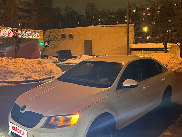 2013 Skoda Octavia III (A7), белый - вид 6