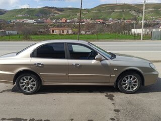 2006 Hyundai Sonata ТагАЗ IV (EF) Рестайлинг, бежевый, 500000 рублей, вид 5