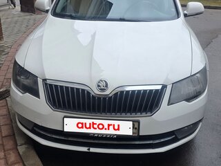 2014 Skoda Superb DSG II Рестайлинг, белый, 1349000 рублей, вид 1