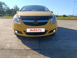 2008 Opel Corsa D, жёлтый, 480000 рублей, вид 1