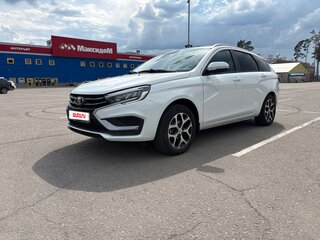 2025 Lada (ВАЗ) Vesta SW I Рестайлинг (NG), белый, 1450000 рублей, вид 1