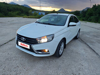 2016 Lada (ВАЗ) Vesta I, белый, 880000 рублей, вид 1