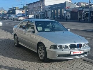2001 BMW 5 серии 525i IV (E39) Рестайлинг, серебристый, 1500000 рублей, вид 3