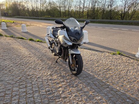 2005 Suzuki Bandit 1200, серебристый, 400000 рублей, вид 2