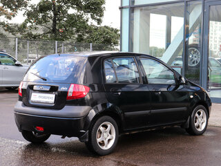 2008 Hyundai Getz I Рестайлинг, чёрный, 555000 рублей, вид 4