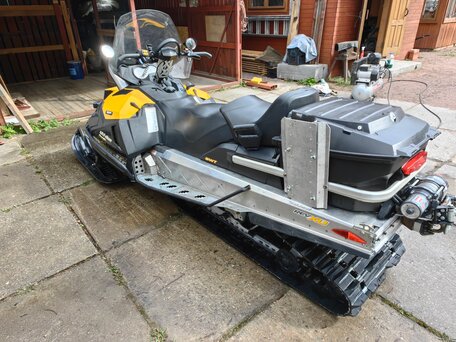 2012 BRP Ski-Doo Skandic 600, жёлтый, 1550000 рублей, вид 4